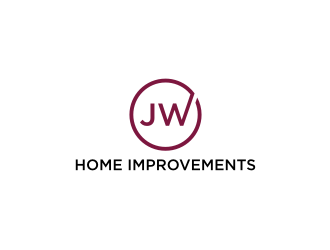 JW HOME IMPROVEMENTS   logo design by rief
