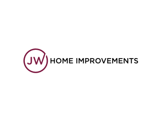 JW HOME IMPROVEMENTS   logo design by rief