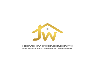 JW HOME IMPROVEMENTS   logo design by ammad
