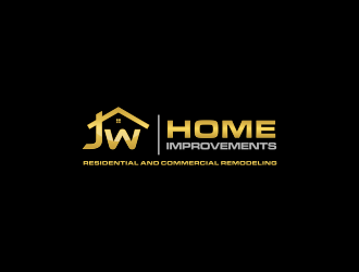 JW HOME IMPROVEMENTS   logo design by ammad