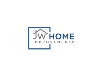 JW HOME IMPROVEMENTS   logo design by bricton