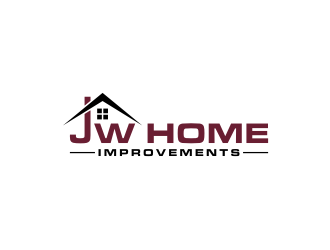 JW HOME IMPROVEMENTS   logo design by nurul_rizkon