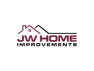 JW HOME IMPROVEMENTS   logo design by RIANW
