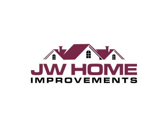 JW HOME IMPROVEMENTS   logo design by RIANW