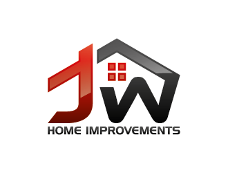 JW HOME IMPROVEMENTS   logo design by mhala