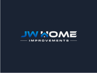 JW HOME IMPROVEMENTS   logo design by Asani Chie