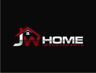 JW HOME IMPROVEMENTS   logo design by agil