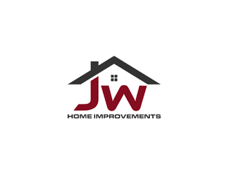 JW HOME IMPROVEMENTS   logo design by ndaru