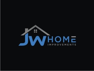 JW HOME IMPROVEMENTS   logo design by EkoBooM