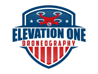 Elevation One Droneography logo design by nexgen