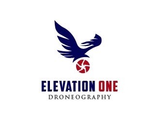 Elevation One Droneography logo design by graphica