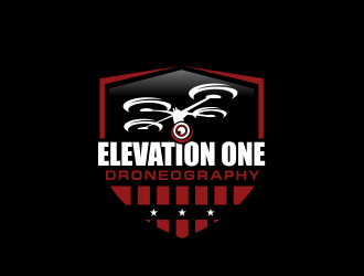 Elevation One Droneography logo design by Hidayat