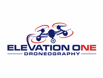 Elevation One Droneography logo design by hidro