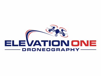 Elevation One Droneography logo design by hidro