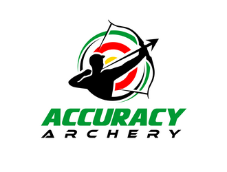 Accuracy Archery logo design by haze
