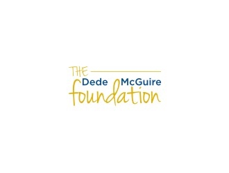 The Dede McGuire Foundation logo design by EkoBooM