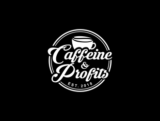 Caffeine & Profits logo design by perf8symmetry