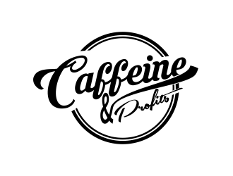 Caffeine & Profits logo design by giphone