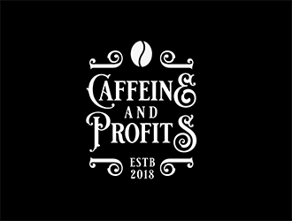 Caffeine & Profits logo design by wonderland