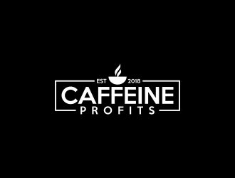 Caffeine & Profits logo design by ubai popi