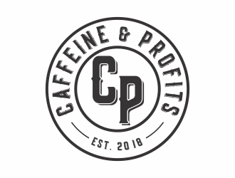 Caffeine & Profits logo design by jm77788