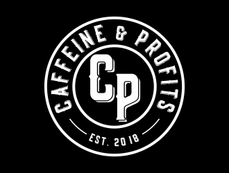 Caffeine & Profits logo design by jm77788