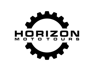 Horizon Moto Tours logo design by BlessedArt