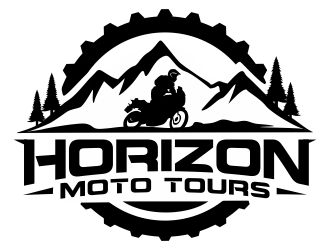 Horizon Moto Tours logo design by ruki
