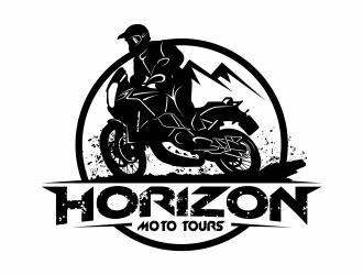 Horizon Moto Tours logo design by Eko_Kurniawan