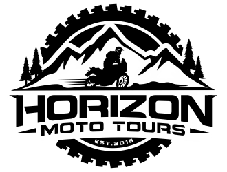 Horizon Moto Tours logo design by ruki