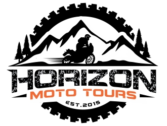 Horizon Moto Tours logo design by ruki