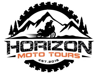 Horizon Moto Tours logo design by ruki