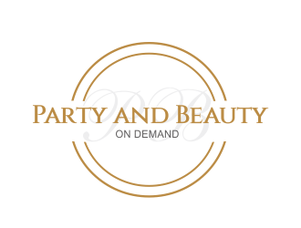 Party and Beauty On Demand logo design by Greenlight