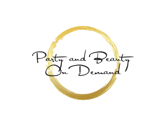 Party and Beauty On Demand logo design by BlessedArt