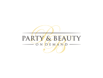 Party and Beauty On Demand logo design by ndaru