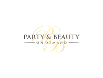 Party and Beauty On Demand logo design by ndaru