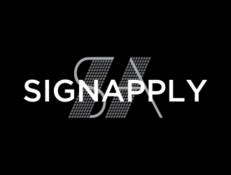 Logo is: SA   business name: Signapply (one word) logo design by oke2angconcept