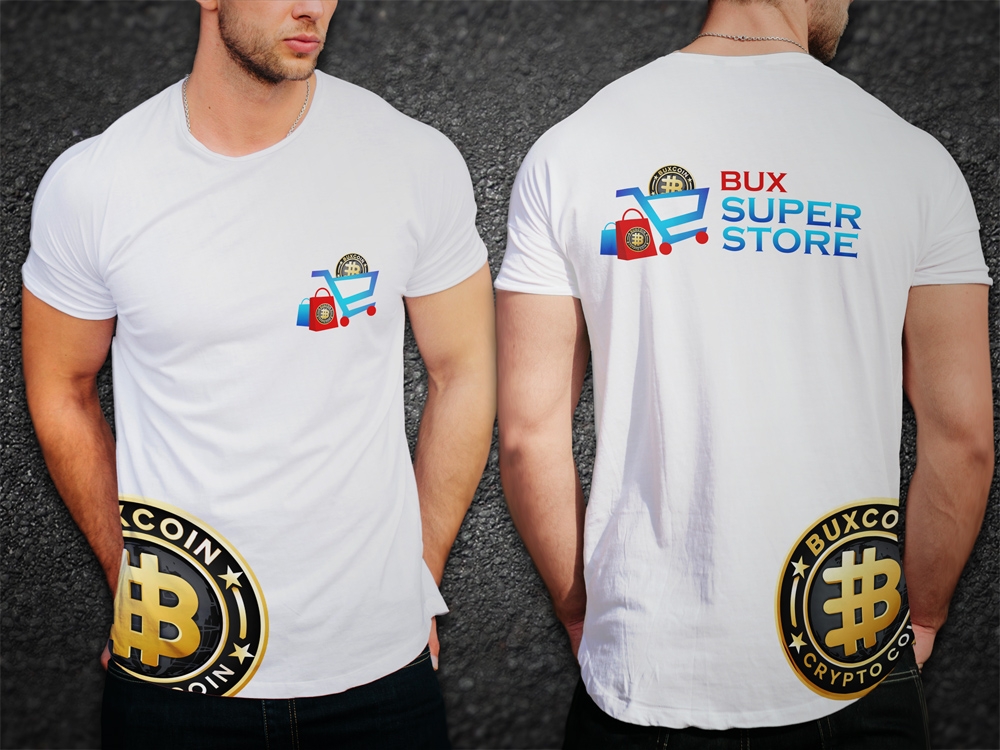 BUXSUPERSTORE logo design by aamir