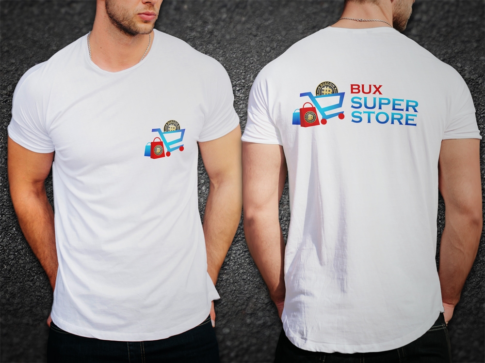 BUXSUPERSTORE logo design by aamir