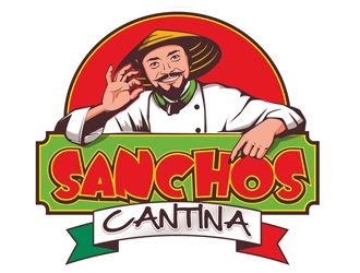 Sancho's Cantina logo design by logoguy