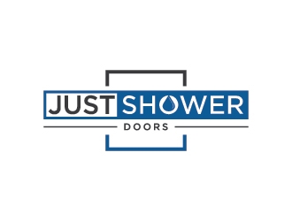 Just Shower Doors logo design by GRB Studio