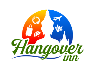 Hangover inn logo design by ingepro