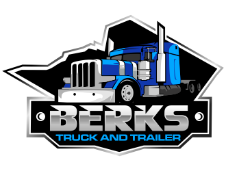 Berks Truck and Trailer logo design by imagine