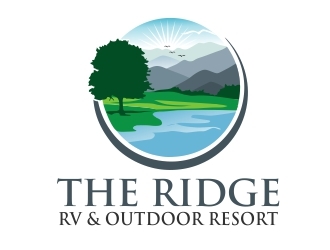 The Ridge RV and Outdoor Resort  logo design by amar_mboiss