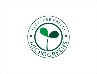 Fletcher Valley Microgreens logo design by bunda_shaquilla