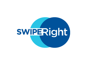 Swipe Right logo design by denfransko