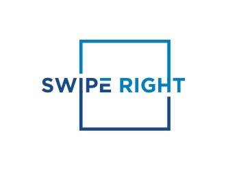 Swipe Right logo design by bricton