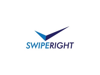 Swipe Right logo design by Erasedink