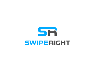 Swipe Right logo design by ubai popi