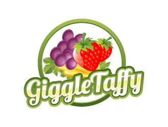 Giggle Taffy logo design by karjen